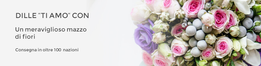 vendita fiori per amore